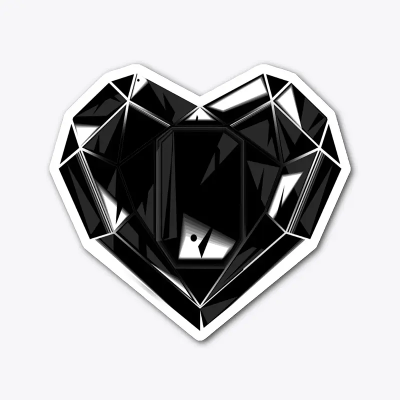 MrJay Gem Sticker - Black